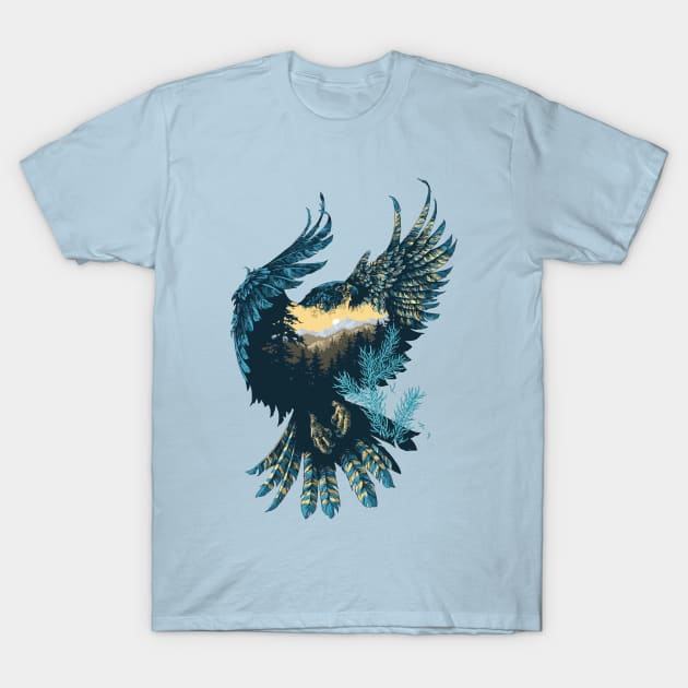 Peregrine Falcon T-Shirt by ConnectingtoNature